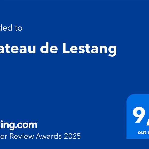 Chateau de Lestang，位于Savignac的酒店
