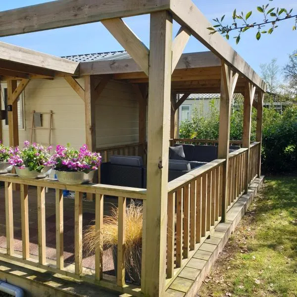 4 Persoons chalet in het Drents Friese Wold vlakbij Diever, Assen, Appelscha Olm29，位于Oude Willem的酒店