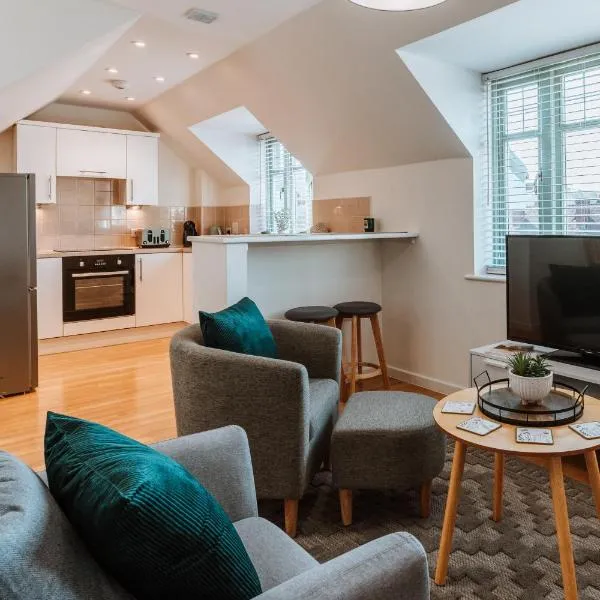 St Johns Penthouse Serviced Apartment in Central Bridgnorth，位于布里奇诺斯的酒店
