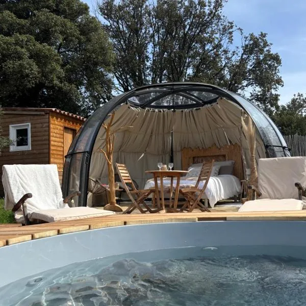 Dôme étoilé，位于Vallica的酒店