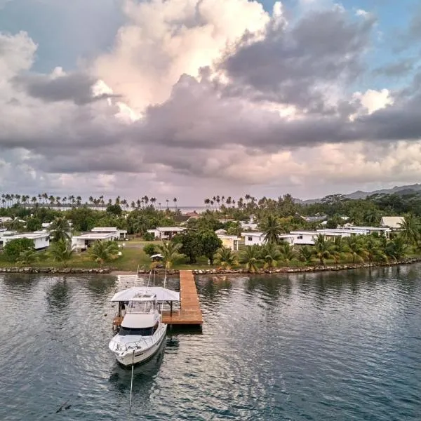 Marina Village Raiatea，位于Taputapuapea的酒店
