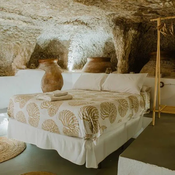 Casa Cueva Las Tinajas de Naya，位于阿尔卡拉德尔胡卡尔的酒店
