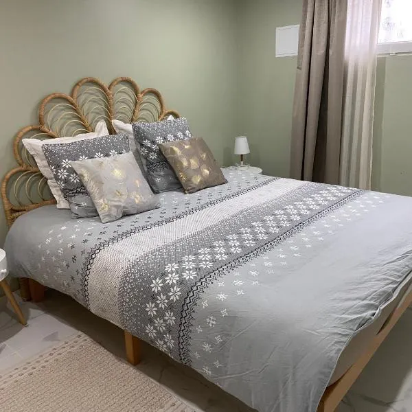 Appartement Cosy Le Lys Vert à 40mn de Paris，位于达马利百合的酒店
