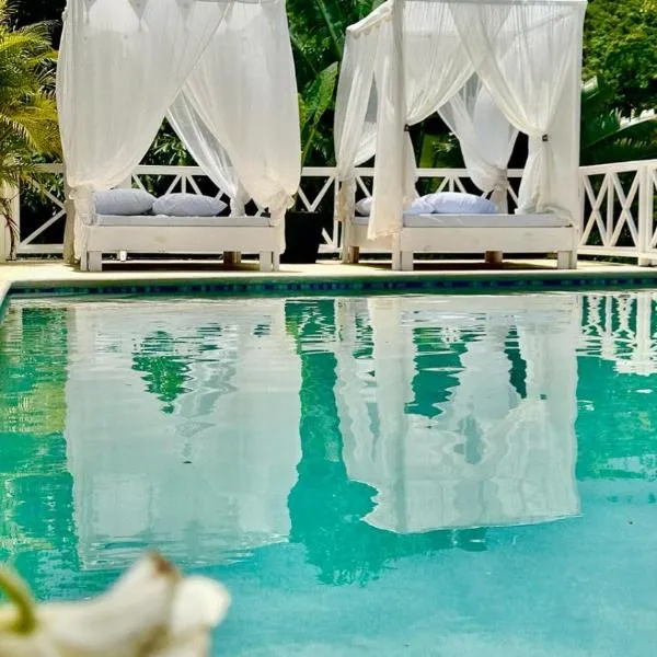 Villa blanca chambre d'hôtes vue sur mer，位于拉斯特拉纳斯的酒店