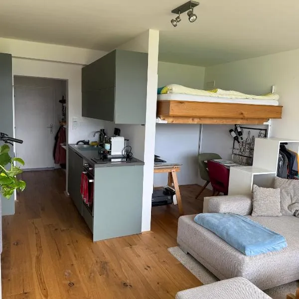 Kuscheln im Hochbett mit Seeblick，位于施特罗布尔的酒店