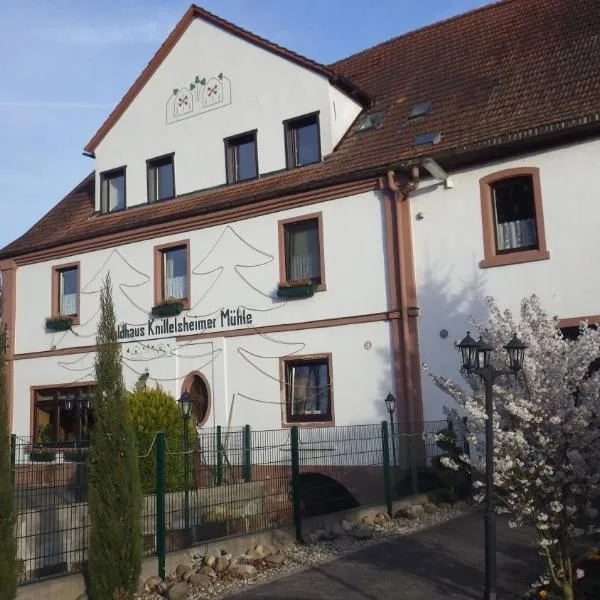 Landhotel Garni Knittelsheimer Mühle，位于Leimersheim的酒店