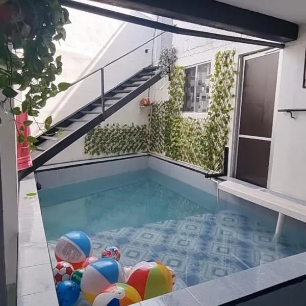 Casita de Descanso con Alberca o Piscina，位于图斯潘罗德里格斯卡诺的酒店