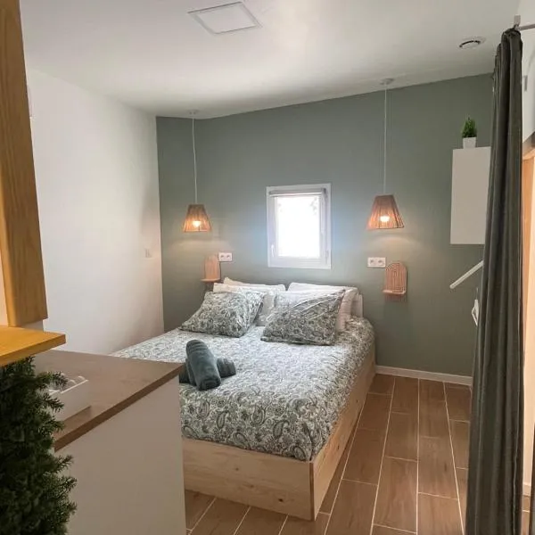 Chambre Sud Doré avec Piscine en saison et SPA en supplément，位于Paulhan的酒店