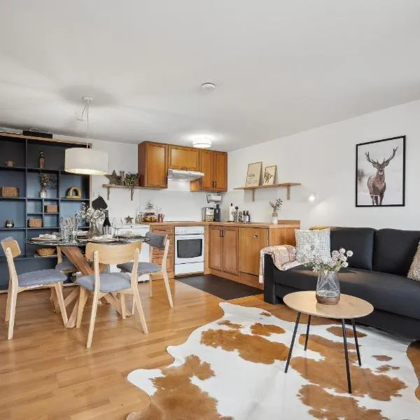 INN JOY Apartments - idyllische Bergsicht，位于Flums的酒店