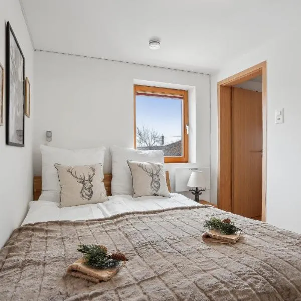 INN JOY Apartments - idyllische Bergsicht，位于Flums的酒店