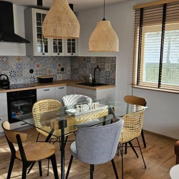 Dom letniskowy do wynajęcia z własną Przystanią nad rzeką Narew - linia brzegowa，位于Dzbenin的酒店