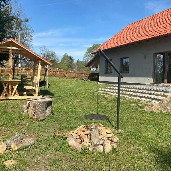 Dom na wyłączność，位于Miłki的酒店