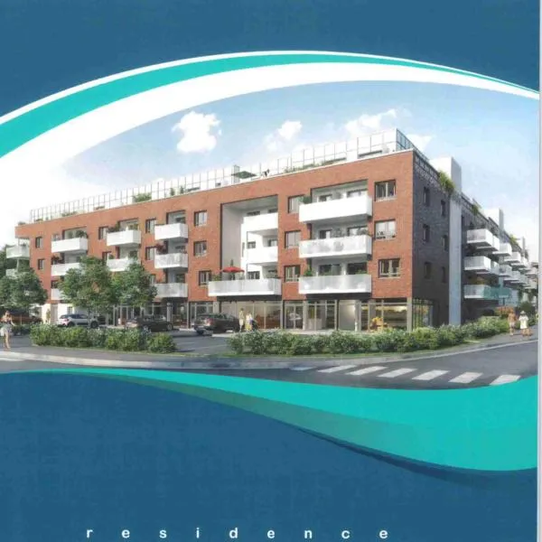 Gîte chti picard parking privé gratuit et 100m de la plage，位于滨海贝尔克的酒店