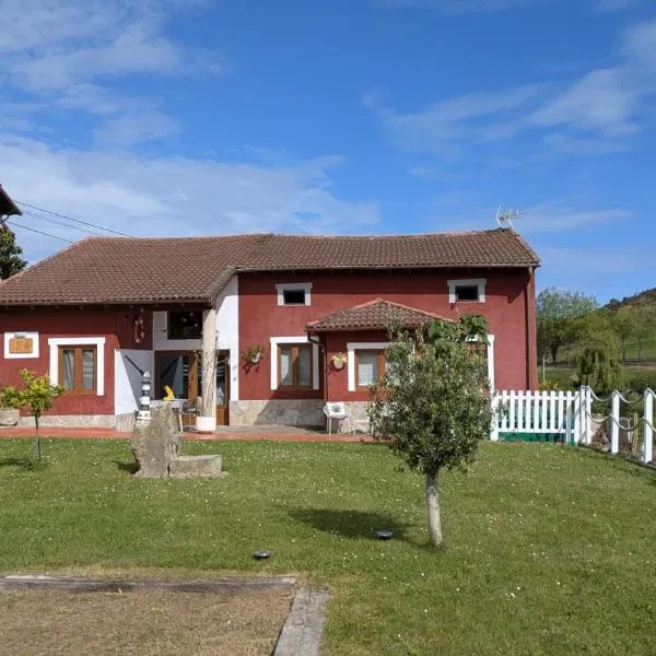 Casa de campo La Casuca Del Monje, San Vicente de la Barquera，位于La Acebosa的酒店