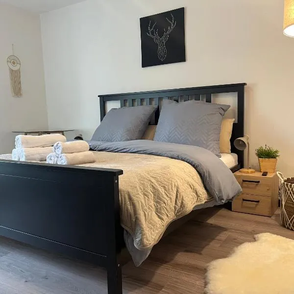 Ferienhaus Kusel - am Bahnhof mit WLAN & Garten，位于Kusel的酒店