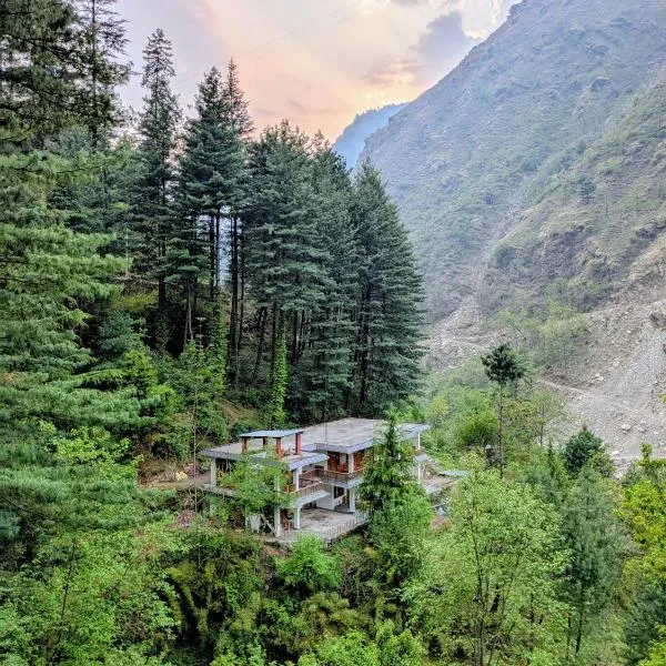 The Woods - Tirthan Valley，位于Gushaini的酒店