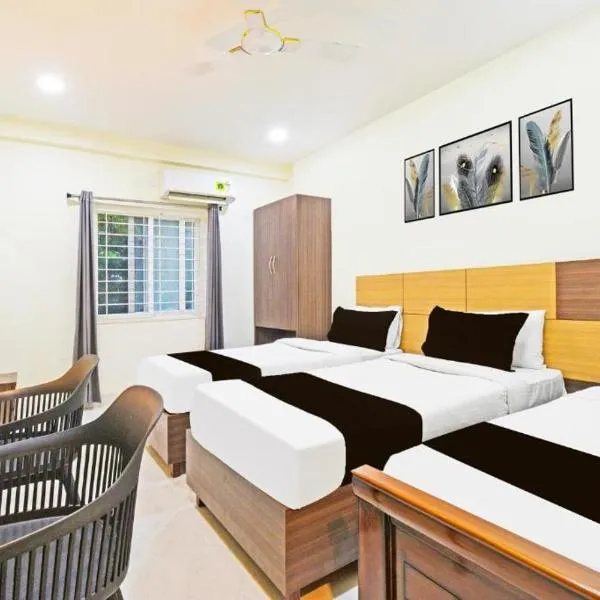 Townhouse Kondapur Near Botanical Garden，位于海得拉巴的酒店