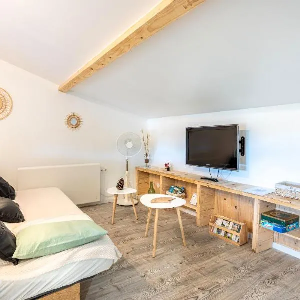 Studio proche Marais Poitevin，位于Oulmes的酒店