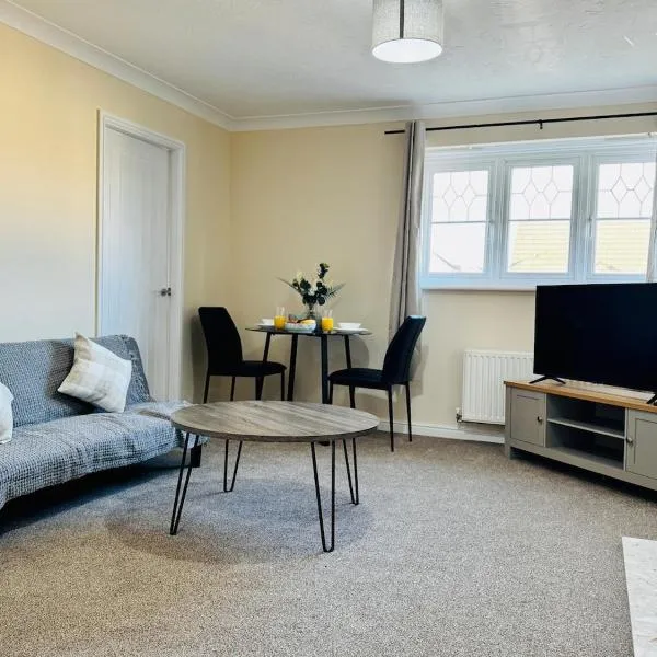 Manchester Stay Hub - 2BR with Free Parking, Near Airport & Attractions，位于曼彻斯特的酒店