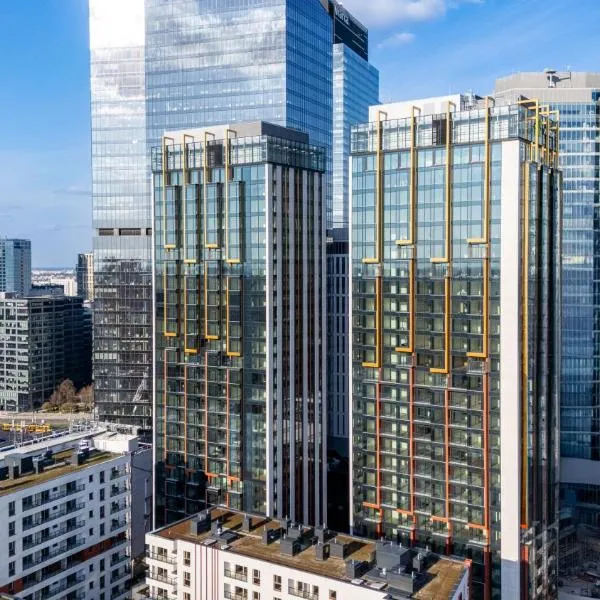 Towarowa Towers Residences，位于华沙的酒店
