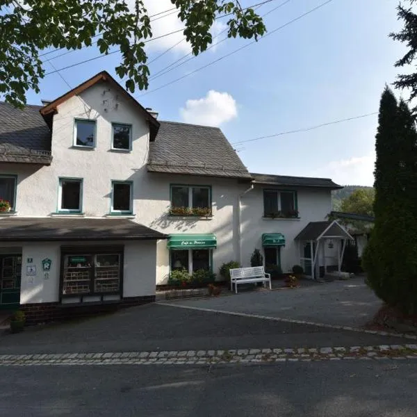 Cafe und Pension am Rennsteig，位于Blankenstein的酒店