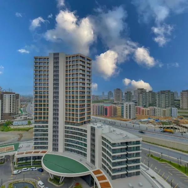 Modern Furnished Apartments in Istanbul Basaksehir By Iradah Gayrimenkul，位于巴斯克希尔的酒店