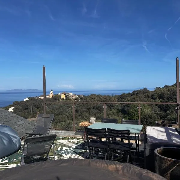 La charmante **** Maison Cap Corse, Tomino，位于Mandolacce的酒店