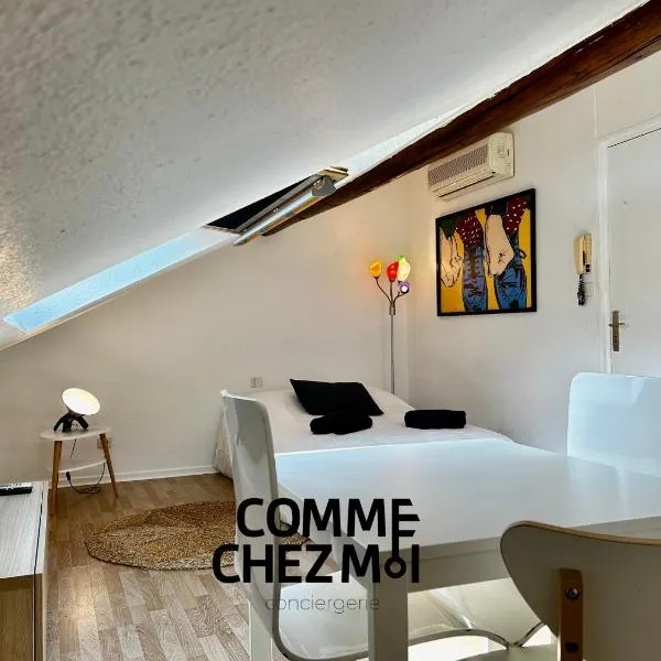 Studio, Le Petit Mika avec Stationnement Gratuit，位于旺德夫尔莱南锡的酒店
