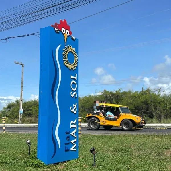 FLAT MAR E SOL106 na praia de porto de galinhas，位于嘎林海斯港的酒店