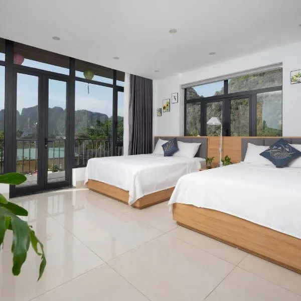 Hang Múa Green Mountain View House，位于宁平的酒店