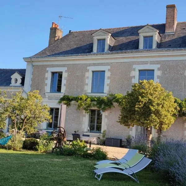 La Demeure de l'Aubance，位于Saint-Mélaine-sur-Aubance的酒店