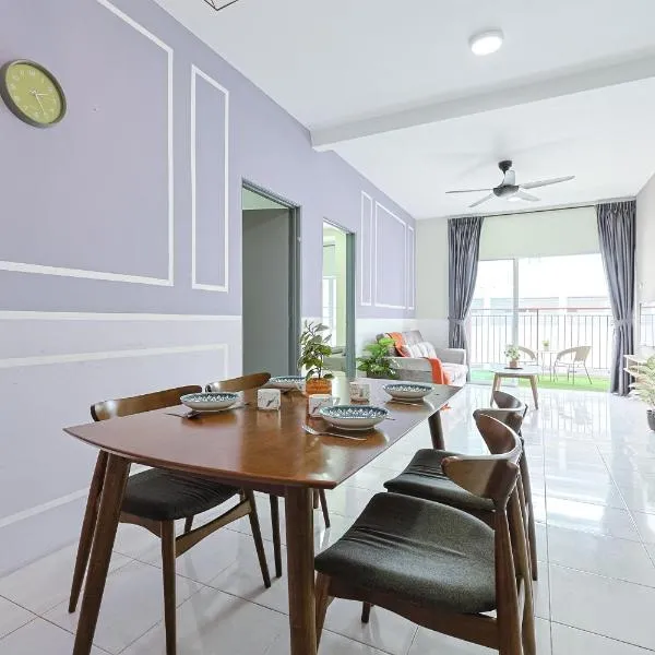 Modern Family Suite in Cameron Highlands Unit 8-01 Emerald Avenue，位于伯恩仓的酒店