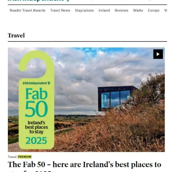 Carrick-a-Rede Luxury Retreat Ballintoy Causeway Coast，位于巴林托伊的酒店