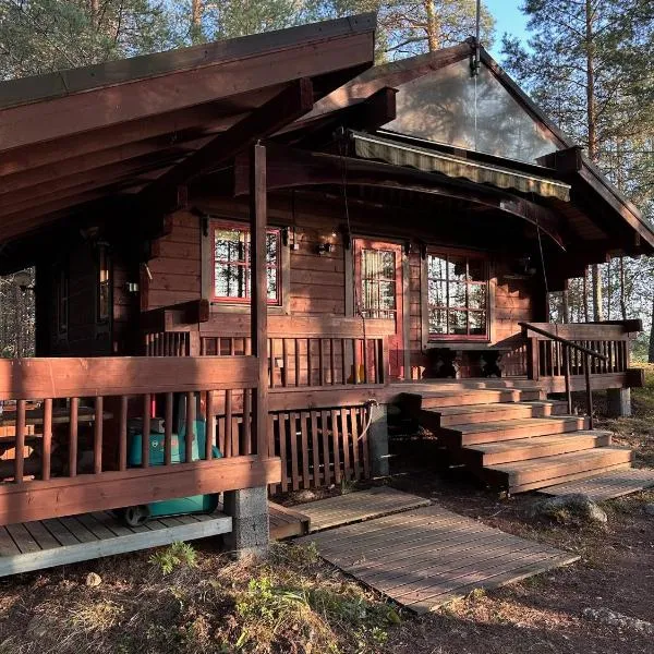 Mönni saari，位于萨翁林纳的酒店