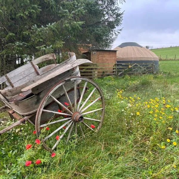 Bracken Barns Glamping & Massage，位于Minishant的酒店