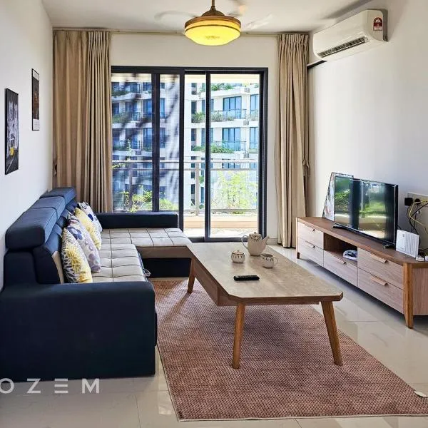 2BR2B Hozem JB0806 Apartment Forest City，位于振林山的酒店
