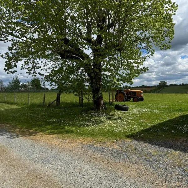 Countryside Gîte，位于Asnois的酒店