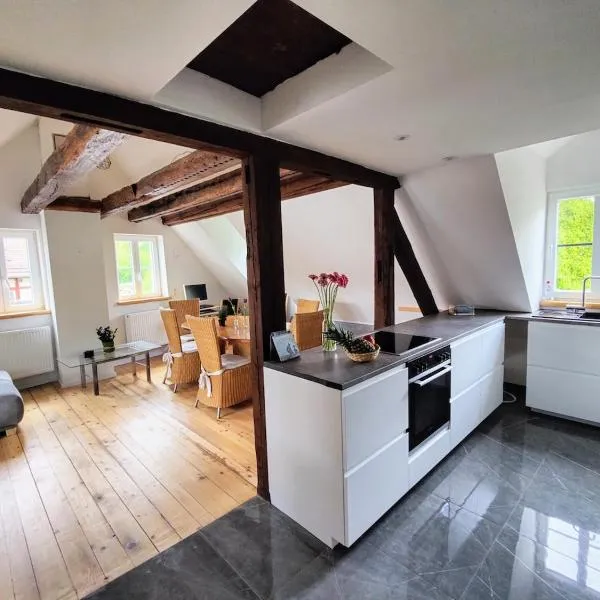 Malerisches Apartment am Kirchplatz，位于Niedernhall的酒店