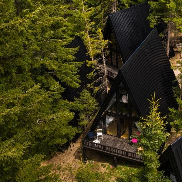 ZlatAir Black Boutique Chalets，位于新瓦罗什的酒店