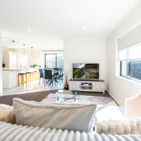 Entire New Modern Home in Matamata New Zealand，位于玛塔玛塔的酒店