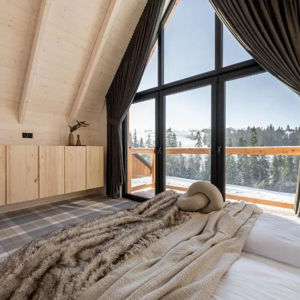 Domki pod Bachledówką，位于Czerwienne的酒店