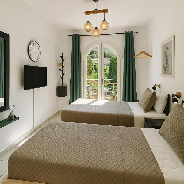 Olive Studio ,Balcony with Mountain View, Kitchenette, 1km to Beach ,by likeyourhome，位于埃尔莫奈斯的酒店