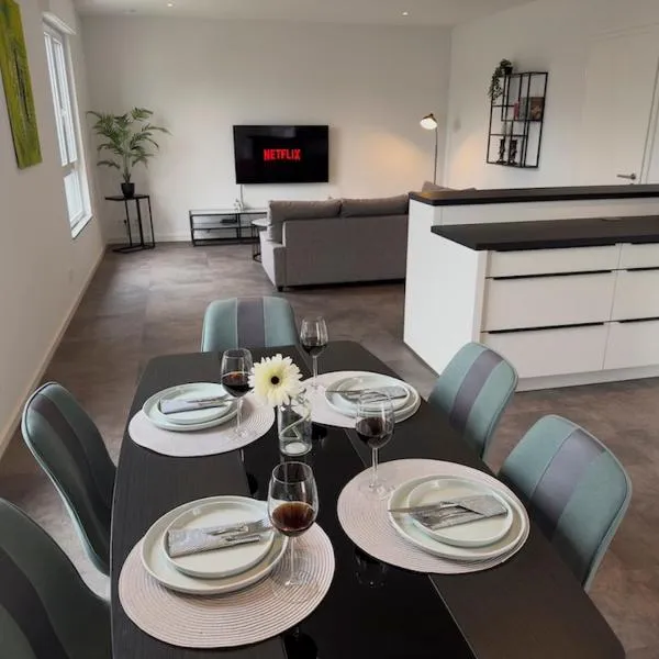 Luxus-Penthouse mit Terrasse & Klima，位于锡格堡的酒店