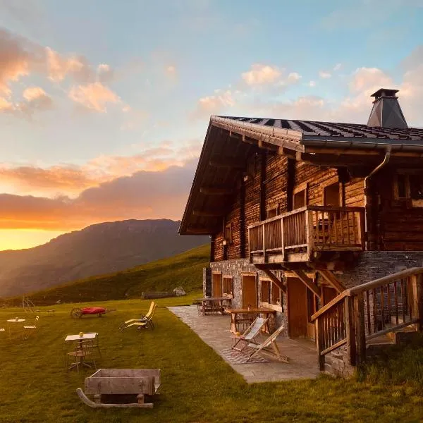 Chambres et Tables d'Hôtes Le Choton à Nono - Col du Joly Beaufortain，位于欧特吕斯的酒店