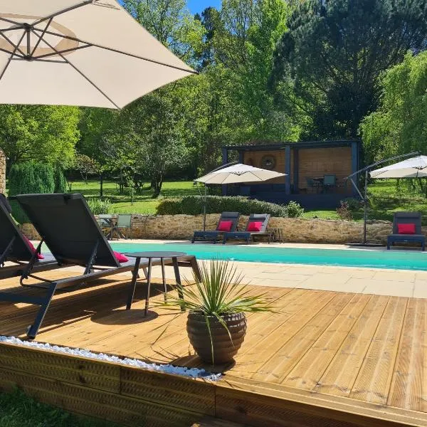 Larroque Haute Gites，位于Cassagnes的酒店