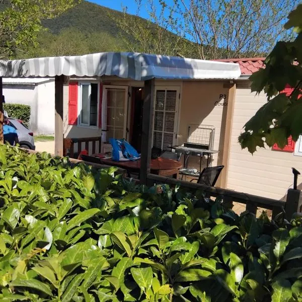Mobil home LE COUCOU，位于Le Martinet的酒店