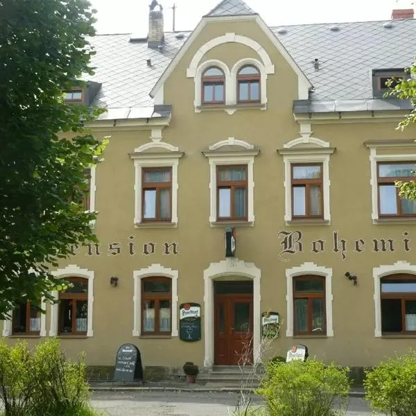 Pension Bohemia Horní Blatná，位于上布拉特纳的酒店