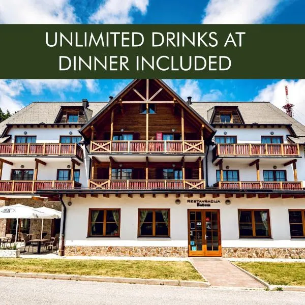 Pohorje Village Wellbeing Resort - Wellness & Spa Hotel Bolfenk，位于霍茨科波霍尔耶的酒店