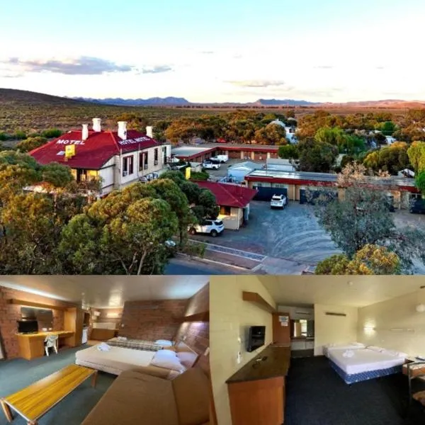 Hawker Hotel Motel，位于Hawker的酒店