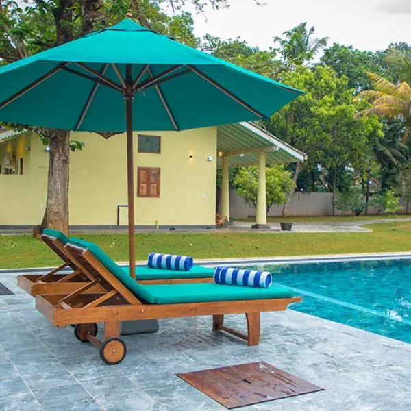 Green Hideaway - Villa with Private Pool, 8 mins to Galle Fort，位于高尔的酒店